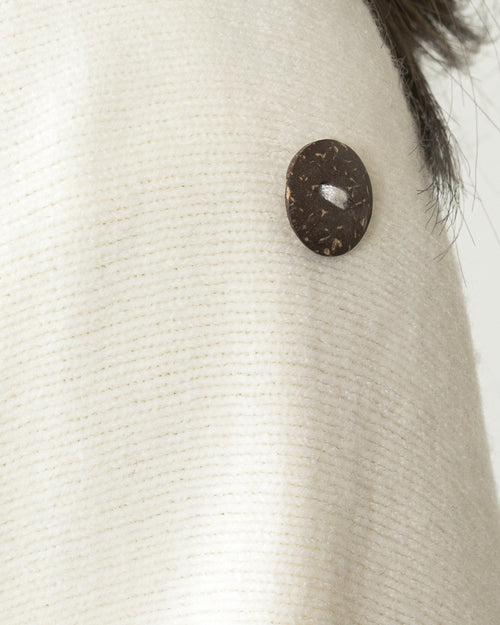 Soft Convertible Alpaca Poncho Shawl