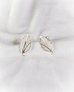 Leaf Filigree Stud Earrings