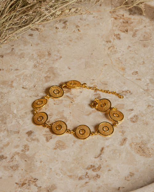 Filigree Bracelet with Circles