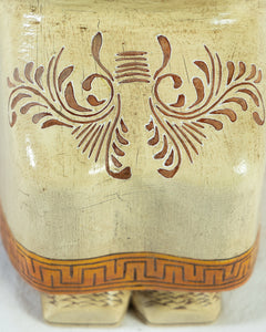 Wooden Cholita Statue