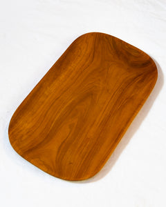 Hand-Carved Wooden Tray