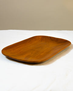 Hand-Carved Wooden Tray