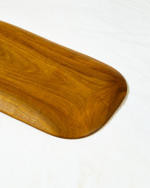 Hand-Carved Wooden Tray