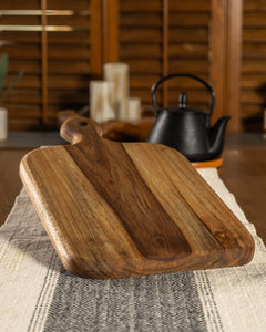 Hand-Carved Wooden Cutting Board