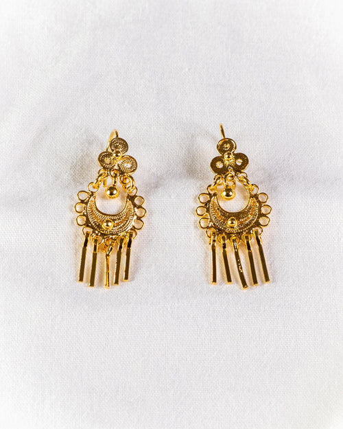 Traditional Dangle Filigree Earrings