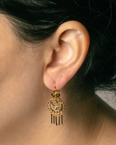 Traditional Dangle Filigree Earrings