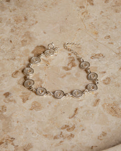 Filigree Bracelet with Small Circles