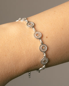 Filigree Bracelet with Small Circles