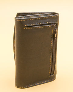 Leather Trifold Wallet