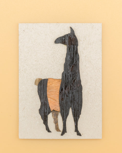 Mini Llama Collage Art